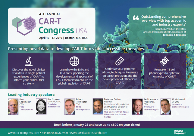 CAR-T USA Agenda Front Cover CAR-T USA Agenda Front Cover