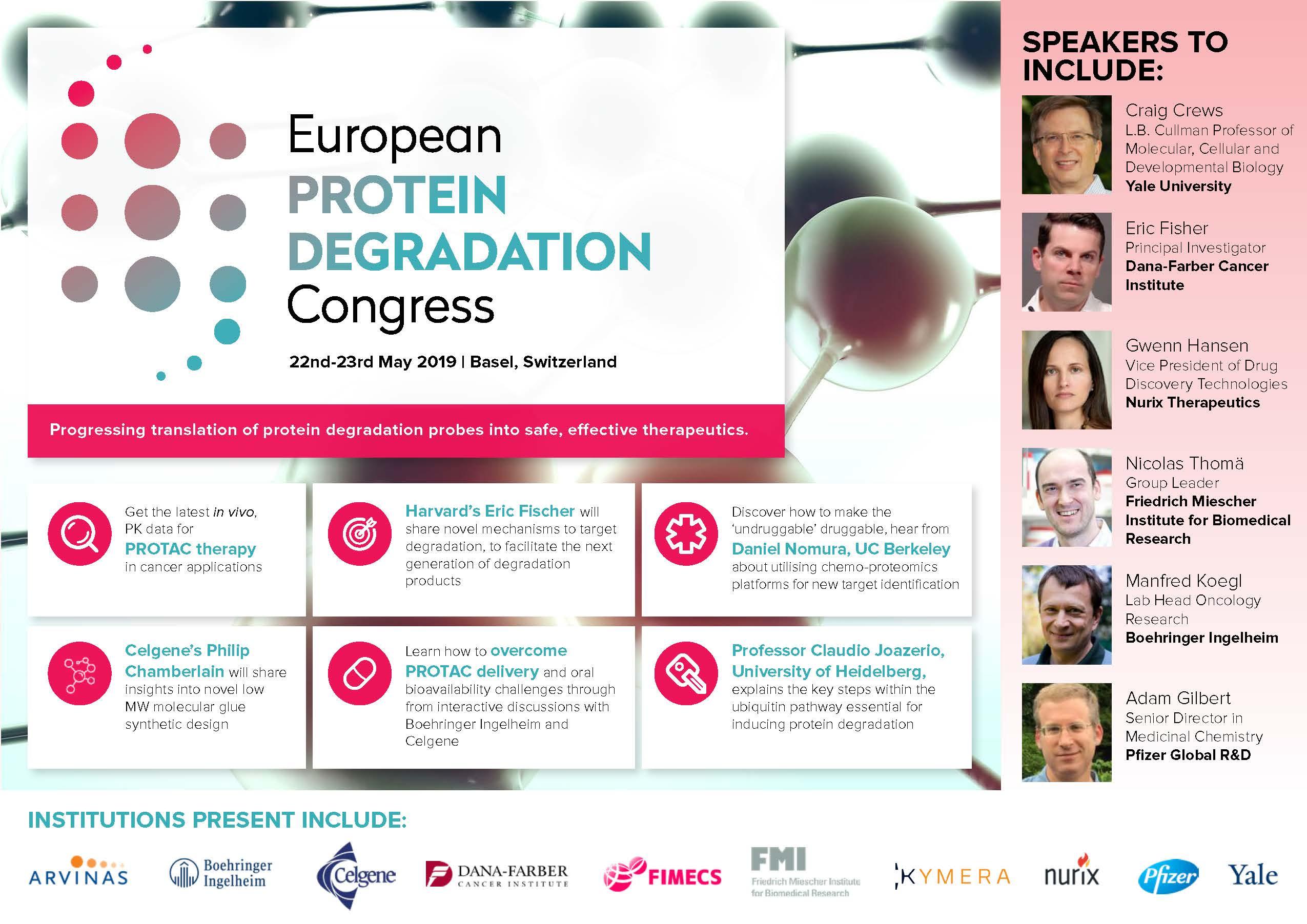 European Protein Degradation Congress European Protein Degradation Congress